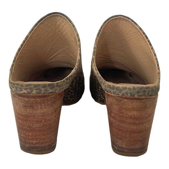 Able Local + Global Womens Size 6 Animal Print Rojas Mule Slip On Shoes - Picture 6 of 9